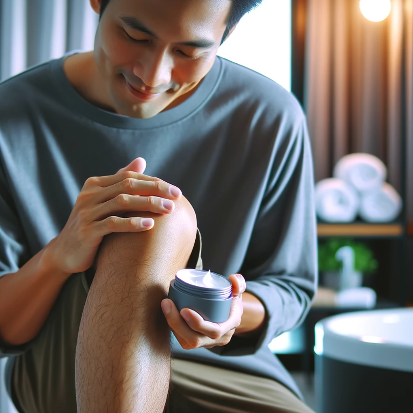 تسکین درد موضعی با استفاده از کرمهای CBD